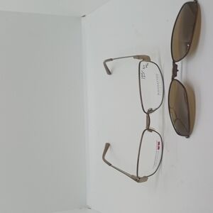 NWT WOMEN'S MANHATTAN EYEGLASS FRAMES AND CLIP ON SUNGLASSES MDXS3204